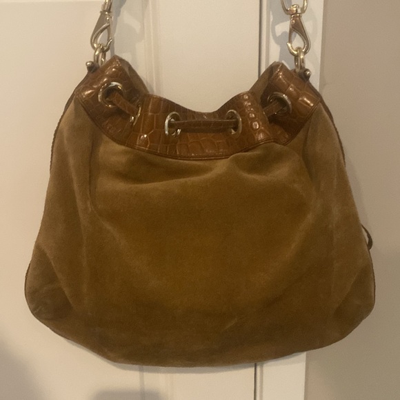 Cole Haan suede shoulder bag. Good used condition. - Picture 7 of 10